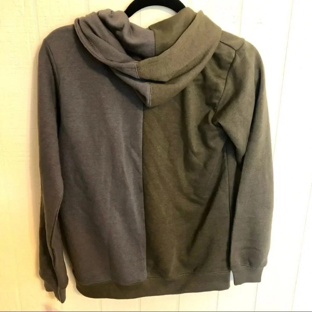 True Religion Boys Charcoal Color Block TR Zip-Up Hoodie Size M & L NWT - Picture 11 of 12